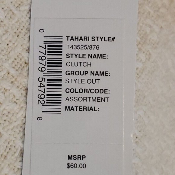 Tahari Wallet Clutch Wristlet RFID Zip Snap Pocket Coral 8”x 4.5” NWT - Picture 5 of 7